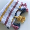 Tutorial manta a rayas para bebé