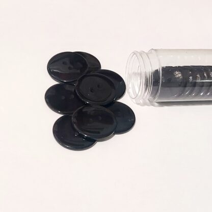 Botón negro pasta 22mm