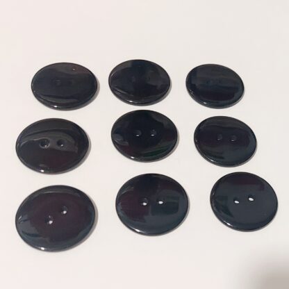 Botón negro pasta 22mm