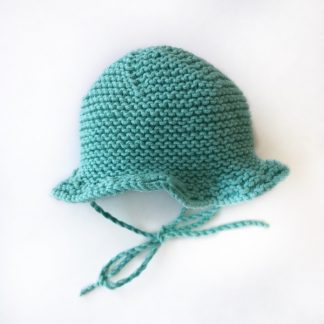 Patrón gorro de punto para bebé