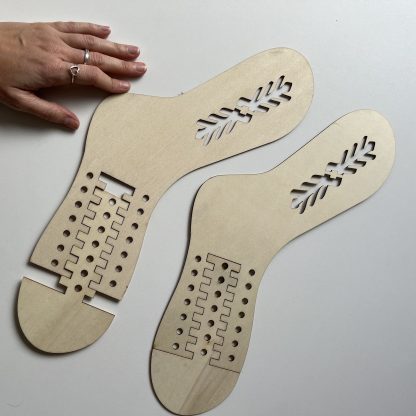 bloqueador calcetines madera 2