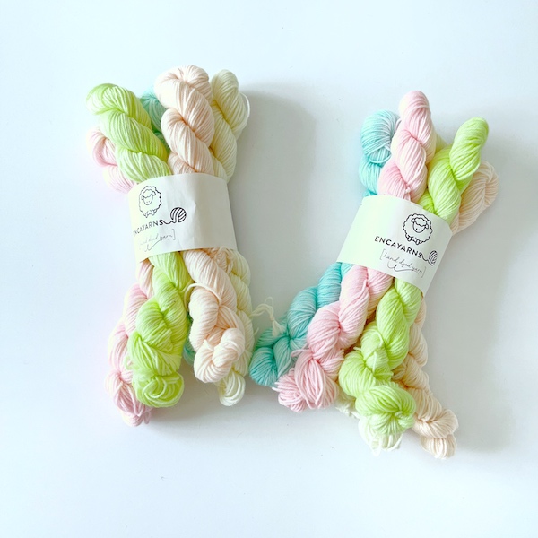 Mini Neones pasteles