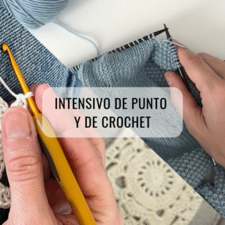 Intensivo punto o crochet