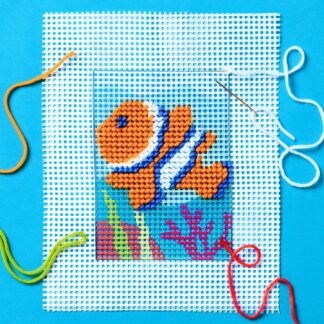 Kit Infantil Petit Point Pez Payaso