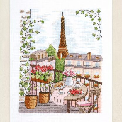 Kit de Punto de Cruz: Torre Eiffel