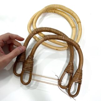 Asas bolso bambú o madera
