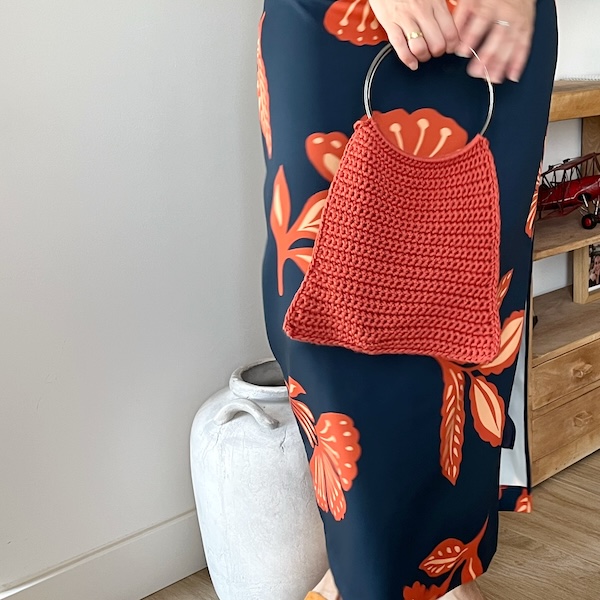 Tutorial bolso de fiesta a crochet