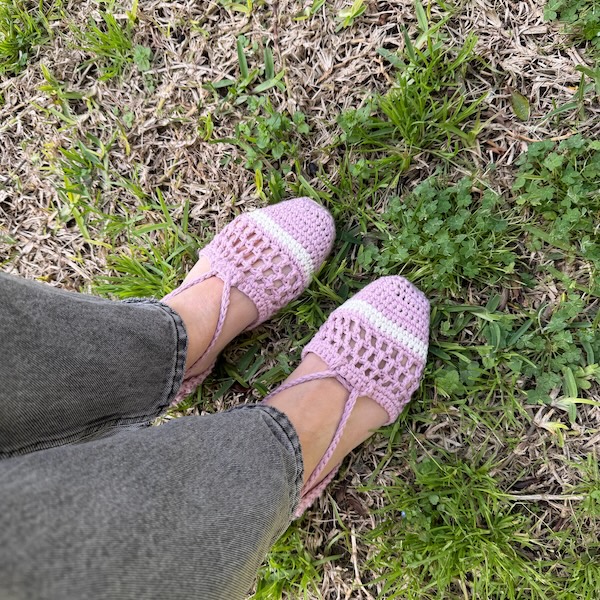 Taller Alpargatas de crochet