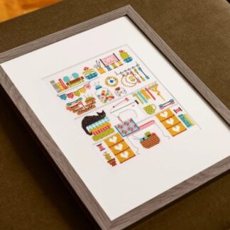 Kit de Punto de Cruz: Mi estudio artesanal