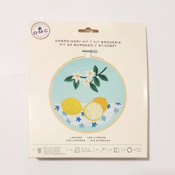 Kit de Bordado: Los limones