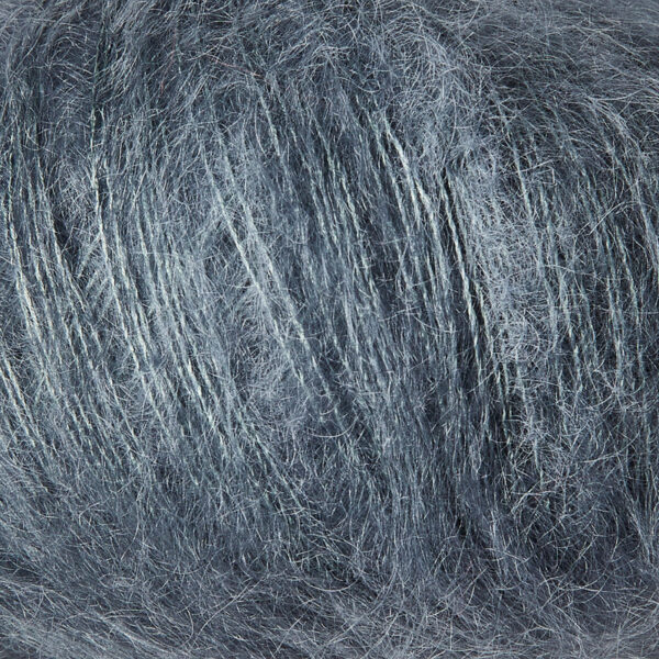Dusty Petroleum Blue mohair