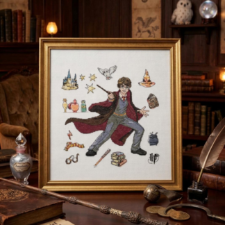 Kit de Punto de Cruz: Harry Potter y las pociones